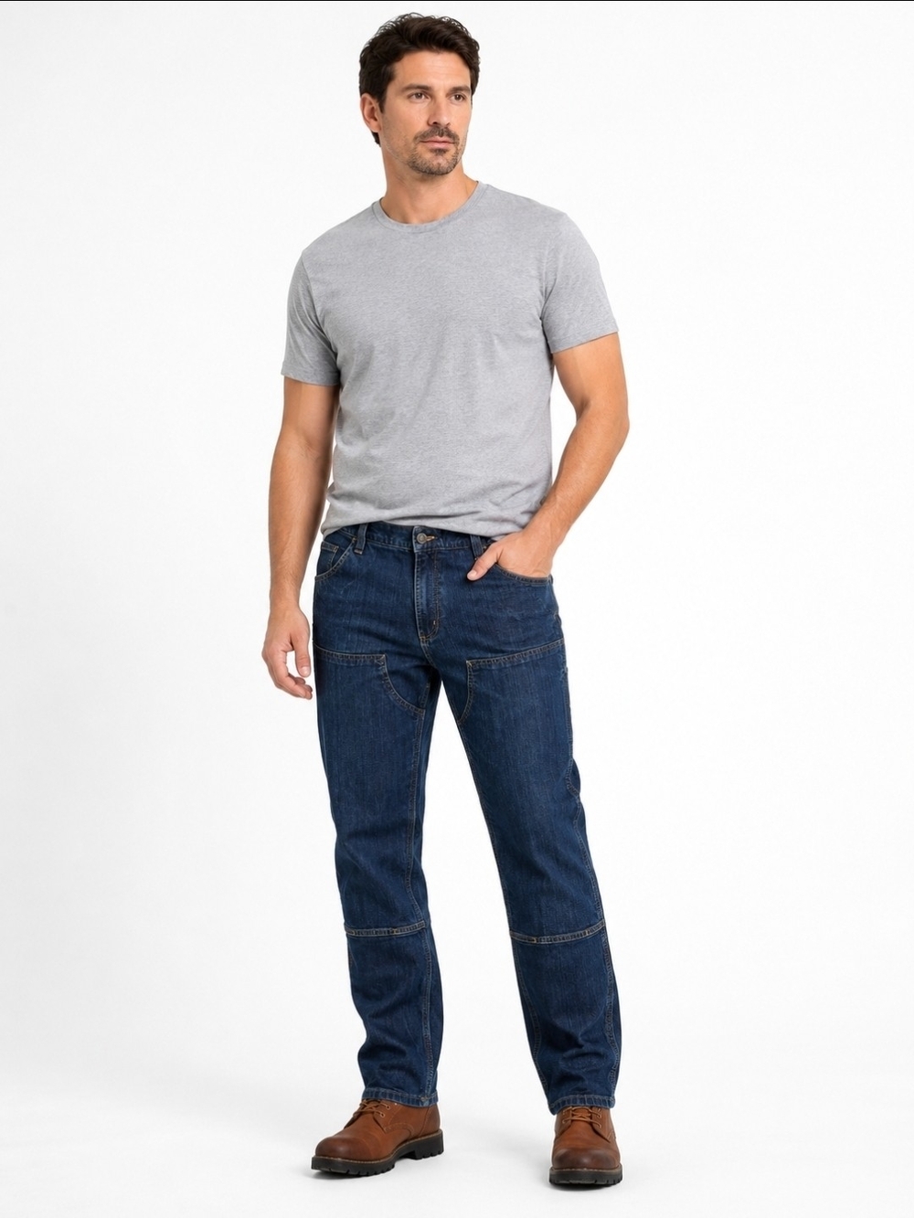 Carhartt Men's Indigo Straight-Leg Jeans